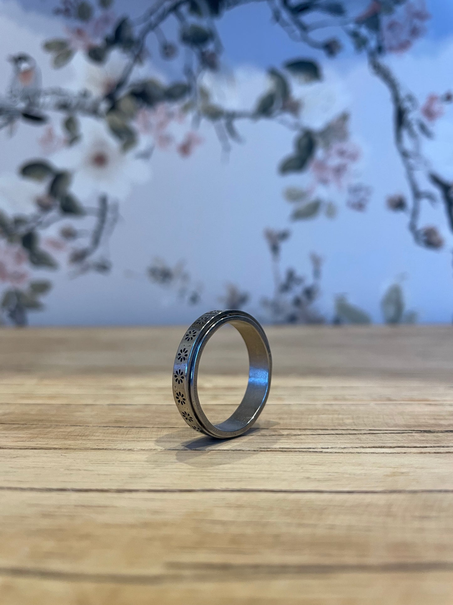 Anillos Giratorios - Flores