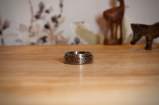 Anillos Giratorios - Espiral Griega