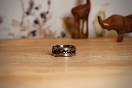 Anillos Giratorios - Trenzado Étnico