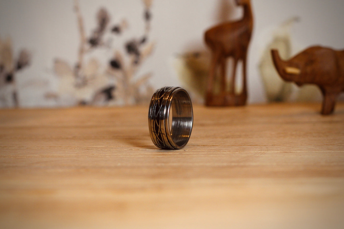 Anillos Giratorios - Trenzado Étnico